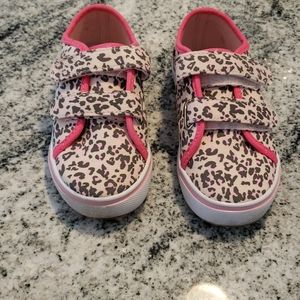 Toddler wonder nation velcro animal print sneakers